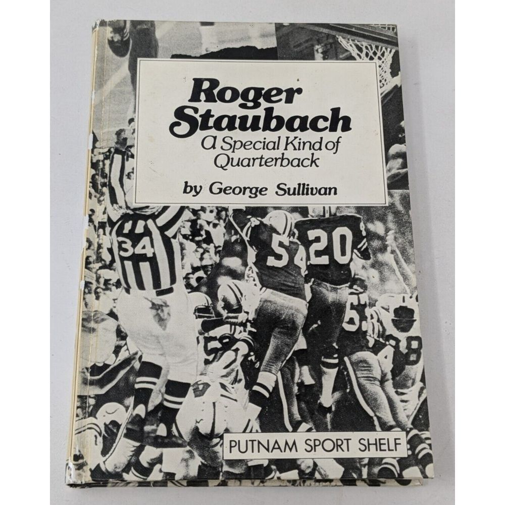 Roger Staubach A Special Kind of Quarterback by George Sullivan Book Vintage 70s
